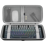 Geekria 75%-80% Keyboard Case for 84 Key Computer Wireless Portable Keyboard, Compatible with Keychr