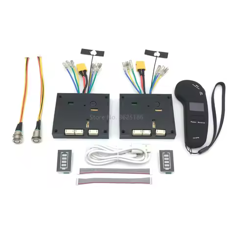 mini 4 motor four-wheel drive wireless drive controller DC brushless hub motor program ESC for elect