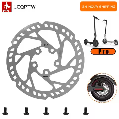 Stainless Steel 5 Hole Brake Disc with 5 Screws for Xiaomi M365 Pro Pro2 M365 MI 3 Electric Scooter 