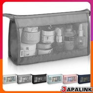 [Featured in Magazines! Self-Standing and Visible Contents] Travel Pouch Mesh Pouch Toiletry Pouch M
