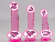 Women Toy Stimulation Transparent Dildo Shape Soft Real Feel