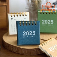 [Fast Shipping] 2025 Malaysia Calendar Pocket Small Mini Calendar Desktop English Version Gift Plann
