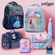 Smiggle Backpack Children's Day Gift Co branded Mermaid Princess Student School Bag Stationery Box Lunch Box Lightweight