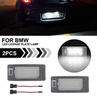 2PCS LED 12V License Plate Light For BMW E90 E60 E39 F10 E46 M3 F15 F16 E70 X5 E71 X6 No Error Backl