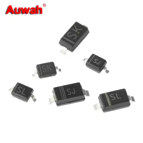 50pcs/lot SMD Schottky Diode 1N5817W 1N5818W 1N5819W 1N5817WS 1N5818WS 1N5819WS 0805 1206 SOD-323 SO