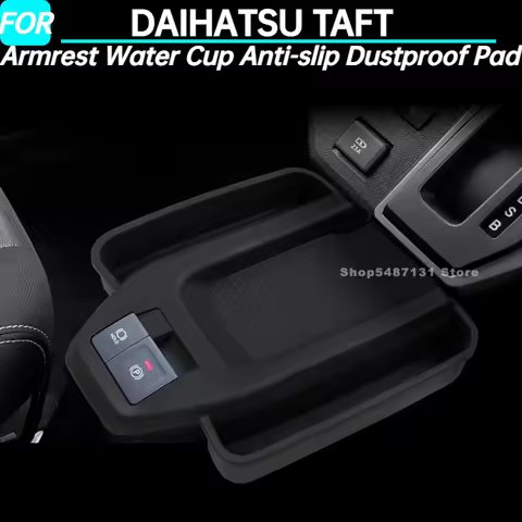 Car Armrest Water Cup Anti-slip Dustproof Pad for DAIHATSU TAFT Interior Accessories 2024 2025 for R