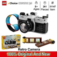 31147 Creator 3in1 Toy, Video Camera to Retro TV Set, Photography Gift for Boys and Girls Creative P