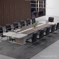 【FYS】Conference Table Large Conference Room Training Room Meeting Office Long Table Modern Simple Lo