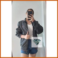 ╯ ⇧ ✗ Emerald E41 Varsity Jacket Ukay Ukay Bales