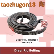 Electrolux Whirlpool Elba 7PH1970 7PH1970H 7PH 1970 Dryer Washing Machine Rubber Rib Belt Belting Me