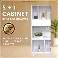 ZONA 5+1 DRAWER STORAGE CABINET / SOLID QUALITY CABINET