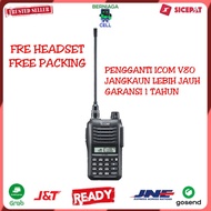 HT ICOM V86 IC V-86 GARANSI 1 TAHUN MADE IN JAPAN -WALKIE-TALKIE