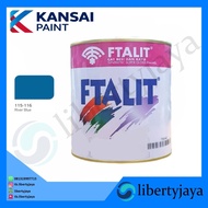 PROMO- 1KG 116 RIVER BLUE KF-16 FTALIT CAT BESI & KAYU