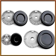 [chasoedivine.sg] 4Pcs Portable Gas Stove Burner Replacement - Surface Burner Head Parts Accessories