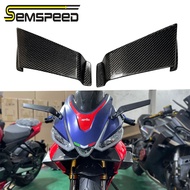 SEMSPEED สำหรับ Aprilia RS660 RS 660 2020-2021ตัวครอบแต่งรถจักรยานยนต์ครีบลมด้านข้างฝาครอบแต่งแฟริ่ง