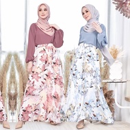woman long dress Muslimah murah baju raya 2023 baju kurung sedondon ibu anak