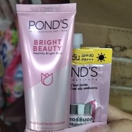 Sua rua mat lam sang da Pond's Pure Bright Beauty 100g洗面奶CZ81426@