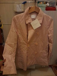 jaket coat pink preloved