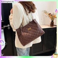 [FREE POUCH] HONYAN Jia Women's Bag, Imported Women's Zipper Tote Bag, Branded Office Work College B
