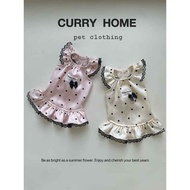 Cat Dog Cute Clothes Summer Ultra-Thin Pajamas High-End Pet Skirt Yorkshire Shih Teddy Pomeranian