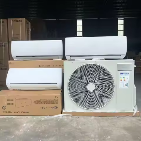 Multiple Split Air Conditioner 3 Zone Mini Ductless 3X9000btu DC Inverter Heat Pump R32 A++ EU Stand