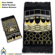 Sajadah Kiswah Mini Sujud Bahal Halus Perlengkapan Sholat