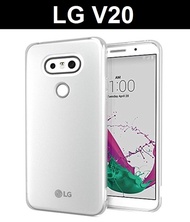 ★ LG V20  Crystal Clear Transparent TPU Case Casing Cover Tempered Glass Screen