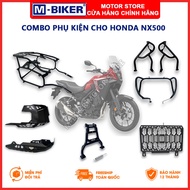 NX500 Accessories | Anti-dumping NX500, Rear Baga, Side Baga, Kickstand, Water Tank Cover, Underbody
