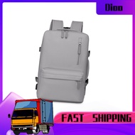 Dioo Expandable Travel Backpack Hiking with 8cm Extended Zip Layer & Built-in USB Charging Port for 