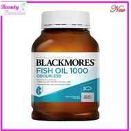 BLACKMORES - 無腥味魚油 1000 (超值加量裝) 400 粒(兩款包裝隨機提供) [平行進口] 此日期前最佳:2026年10月28日