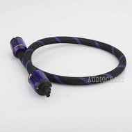 new HI-End Pure copper US Power Cord Cable Audiophile Power Cord CableUS Plug With Figure 8 IEC C7 I