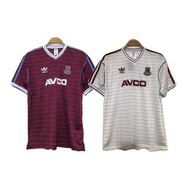 【Thumbsports】Top Quality Retro jersey 86 West Ham Home&amp;Away Jersey Football Jersey Men Shirt Soccer jersey
