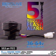Buzzer, Flasher, Alarm) / - (3in1: Buzzer, Flasher, Alarm) / - (3in1: Buzzer, Flasher, Alarm)