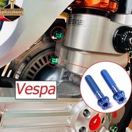 Flawless-Ti Gr5 Titanium Alloy Vespa Sprint 150ด้านหน้าหน้า Bolt Fasteners M8สำหรับรถจักรยานยนต์สกู๊