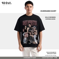 BABYMONSTER BAEMON OVERSIZED SHIRT PRO CLUB INSPIRED BABYMONSTER SHIRT KPOP BABYMONSTER TSHIRT