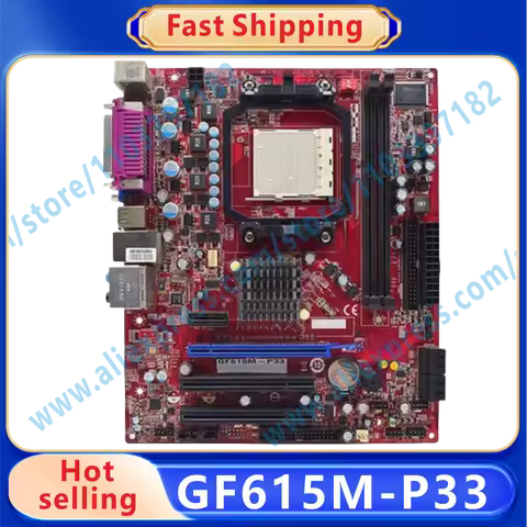 GF615M-P33 AM3 Motherboard DDR3 8GB NVIDIA NF6100-430 4×SATA II VGA Micro ATX