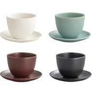 [Japan KINTO] PEBBLE Cup Plate Set 180ml Total 4 Types < WUZ House-Taipei > KINTO Gift Giving