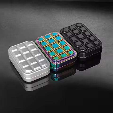 Fidget Toys Adults Metal Fidget Slider Magnetic EDC Haptic Fidget Toys for Adults