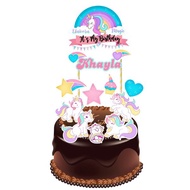Unicorn Cake Topper DIY