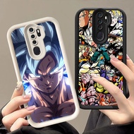 Case for OPPO Reno A9 A37 A5 2Z 2F A39 F17 F11 A83 F5 2020 Pro Q-88 Anime Goku