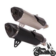 51mm Slip-on For BMW C400 X GT 2018 2019 2020 C400X C400GT Exhaust Muffler Middle Link Pipe Motocros