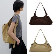 Deinet Korean Niche Bag 2025 Autumn New Style Fluffy Suede Tote Bag Melade One-Shoulder Underarm Bag