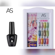 [AS FX]AS Another Sexy Series Nail Gel Polish 
AS七彩繁星胶系列照灯光疗胶
