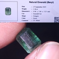 natural emerald beryl zamrud Ethiopia jamrud jamrut