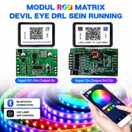 MATRIX RGB BLUETOOTH APP EYEBROW LAMP CONTROLLER MATRIX MODULE/ DMX MODULE/ MATRIX STOPLAMP MODULE/ 