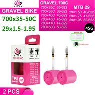 DiFEN TPU Inner Tube 700C GRAVEL Bike 700x35-50C For 35C 38C 40C 45C 50C Tire Bicycle Camera MTB 29x