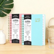 Planner 2027 New Style pp Side Schedule Book A5 Coil Notebook High-Value Calendar Book Customized Bo