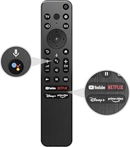 Voice Remote Replacement for Sony TV Remote, for Sony Smart TVs and Sony Bravia TVs, for All Sony 4K UHD LED LCD HD Smart TVs