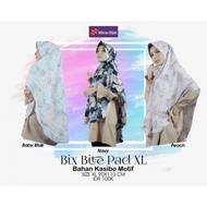 NBRS Hijab Bixbite Pad XL Kosibo Material Instant Hijab Motif for Muslim Adults