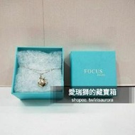二手正版/FOCUS Jewelry/合金包K/蘋果造型銀色手鍊/手鏈/淑女/禮物禮品/附盒子/有服務卡/愛瑞獅的藏寶箱